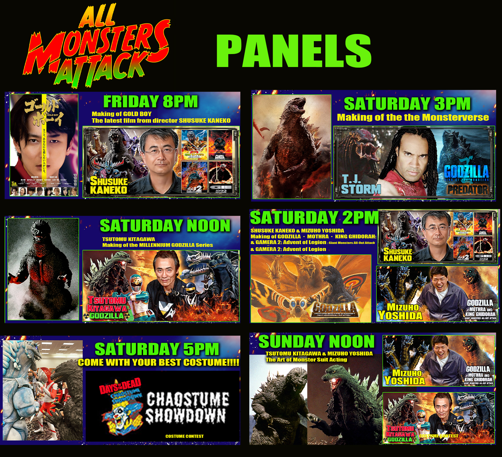 Events Schedule